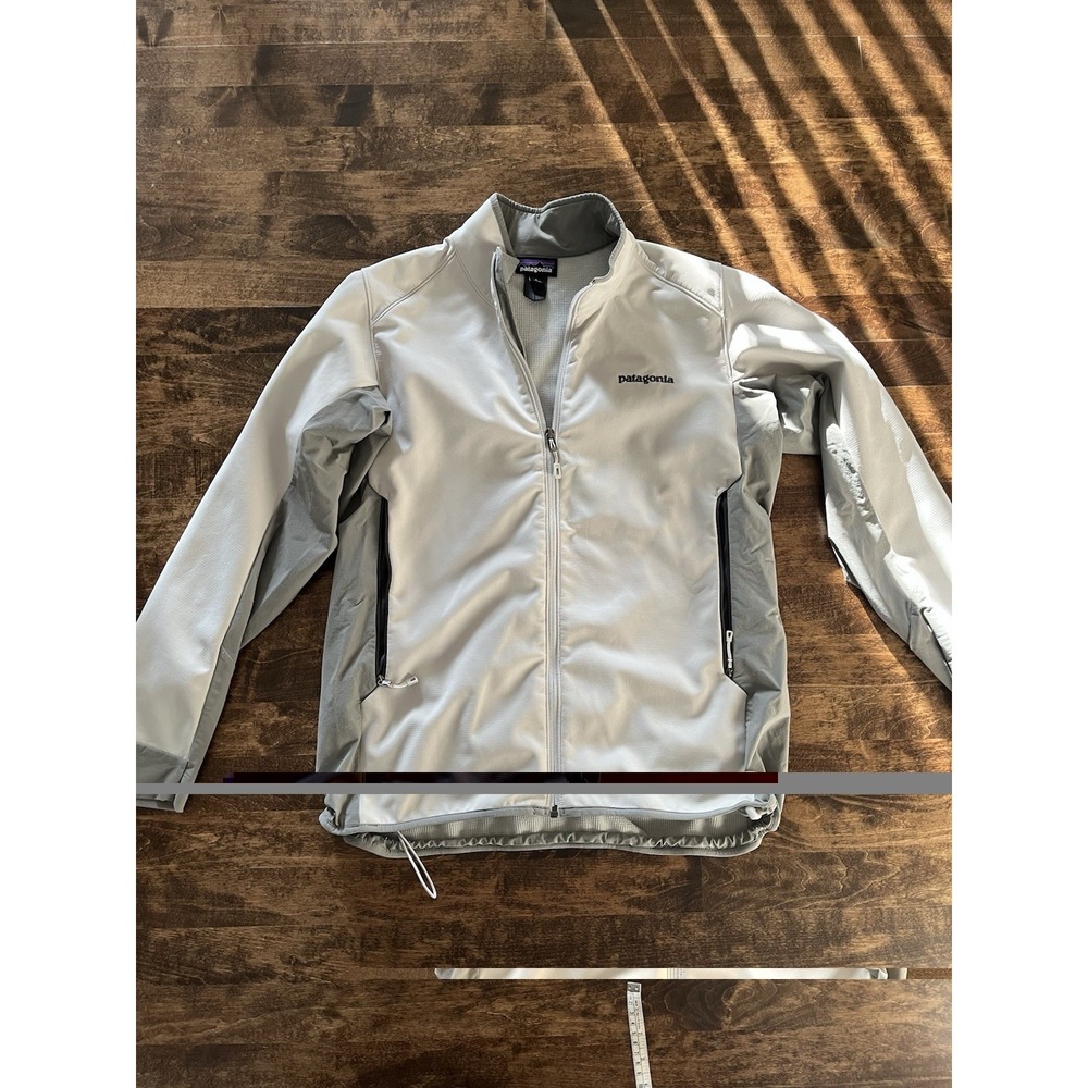 Patagonia Adze hybrid Gray Jacket gorp women's lg comfort breathable